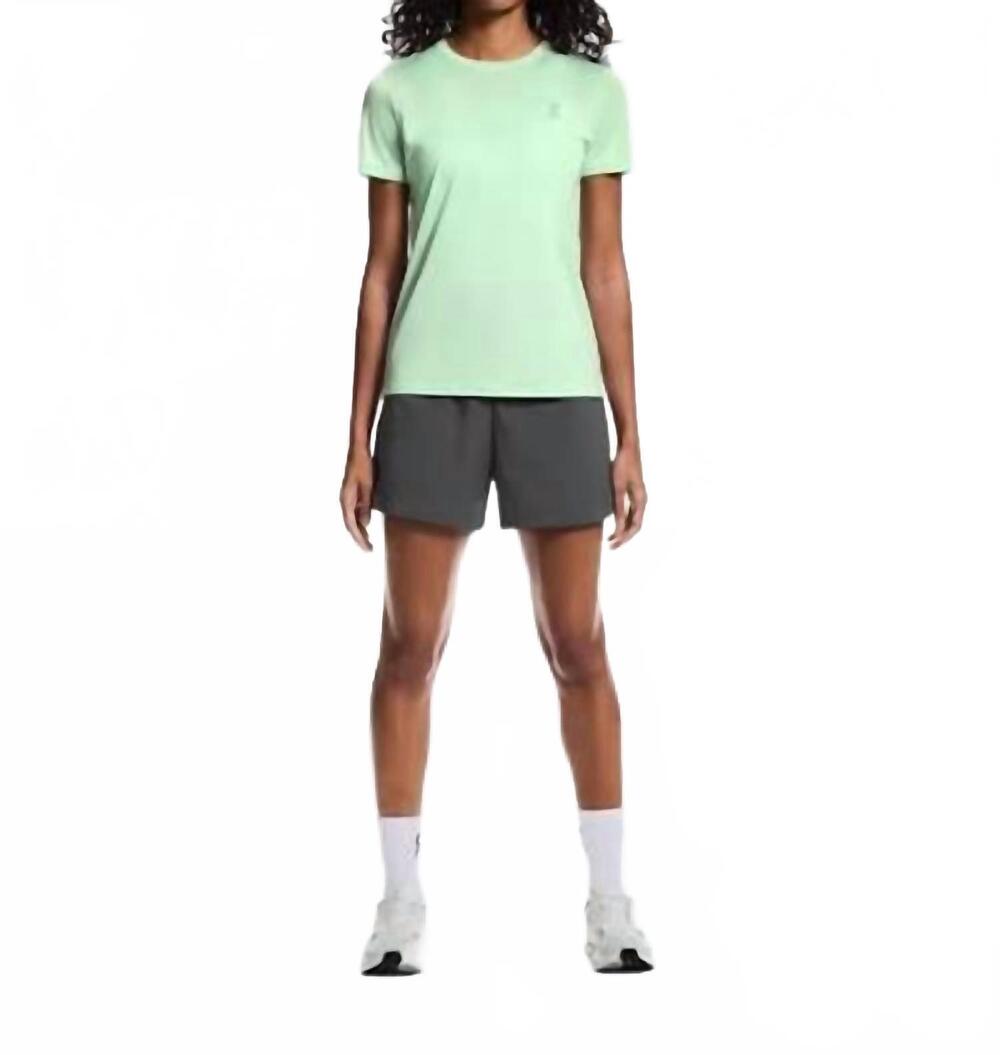 NEW ON women's core short sleeve tee in creek